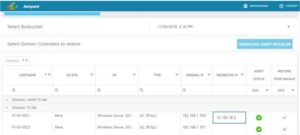 Figure 4: IP mapping, together with Semperis’s patented technology for Anywhere Recovery, make it easy to stand up a copy of your production AD in the lab so you can test the AD upgrade process (and the upgrade’s effect on mission-critical applications)