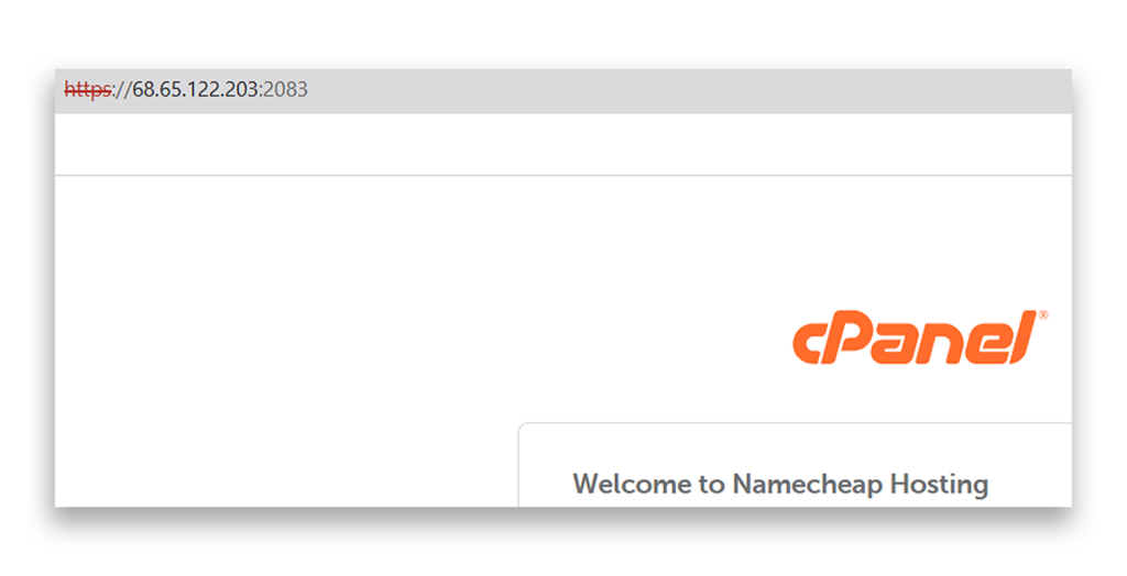 Figure 12. cPanel used for C2 server management