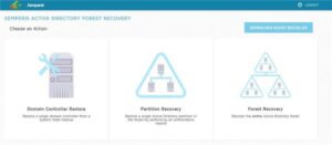 Figure 3: Semperis AD Forest Recovery