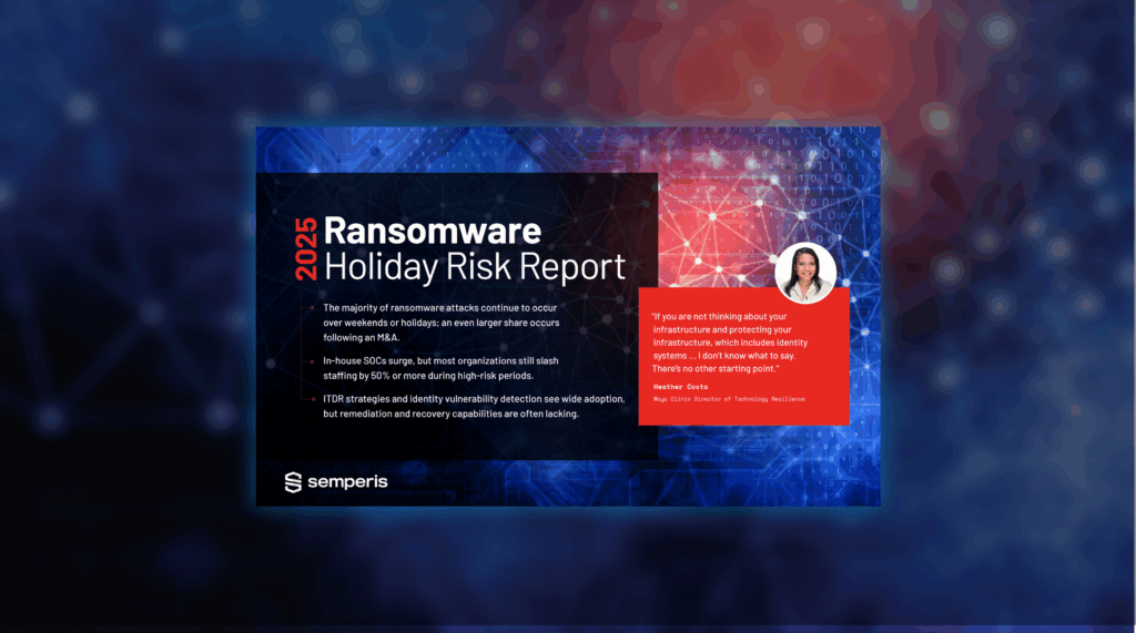 2025 Ransomware Holiday Risk Report
