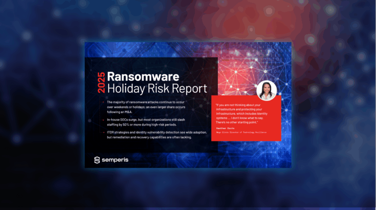 2025 Ransomware Holiday Risk Report