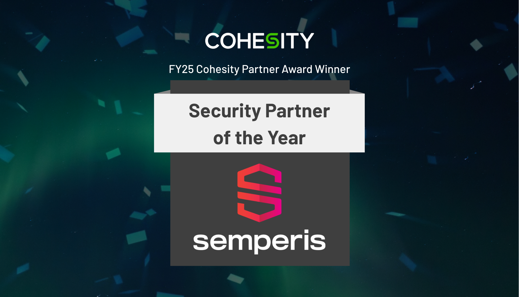 Semperis Named Security Partner of the Year in Cohesity FY2025 Partner ...